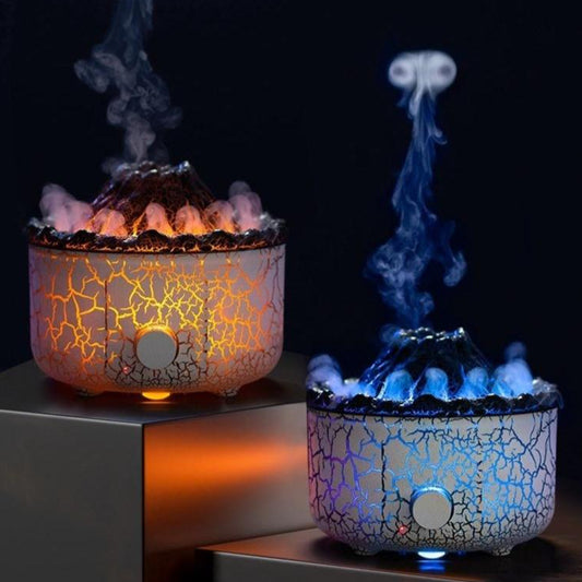 Creative Volcano Humidifier Aromatherapy Machine.