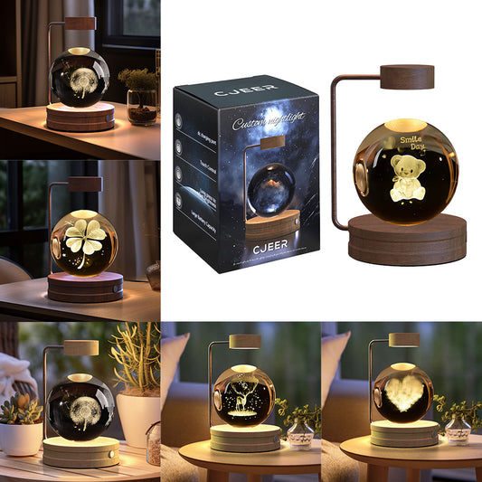 Crystal Ball Night Light USB Power